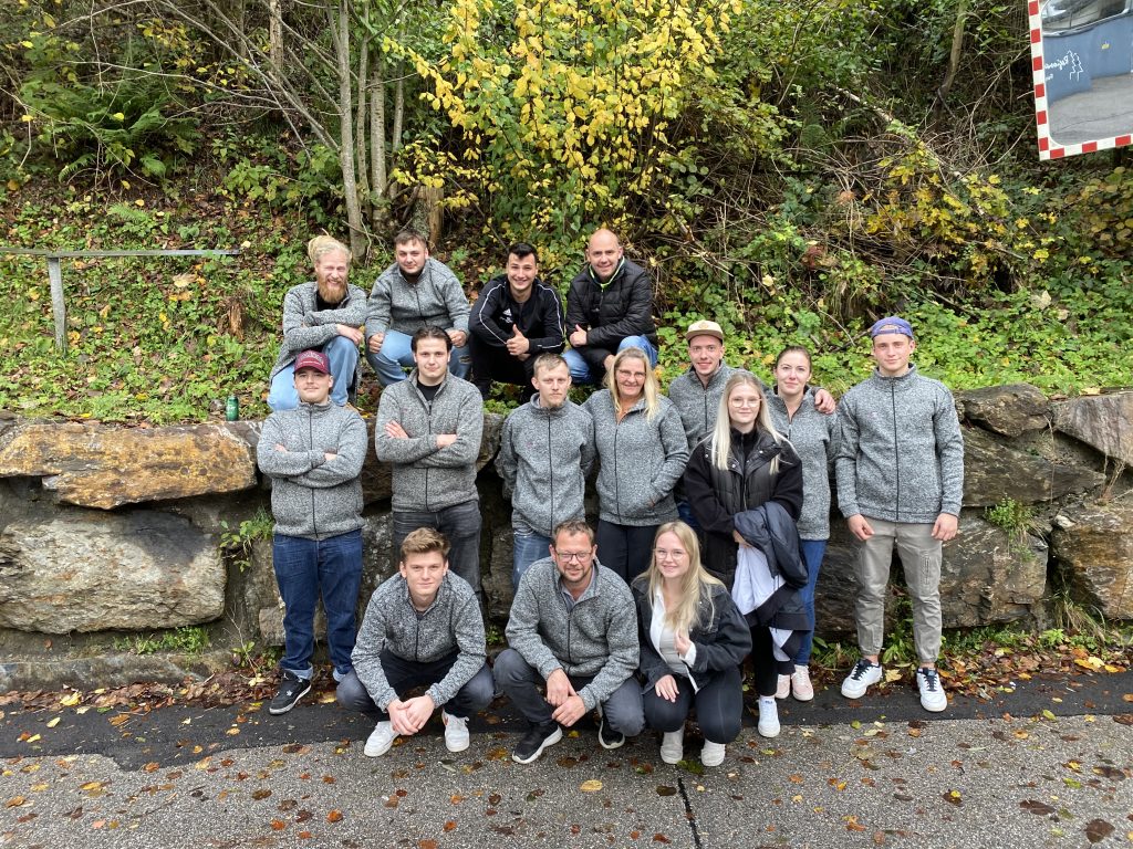 Das SigmaTec Team beim Teamevent